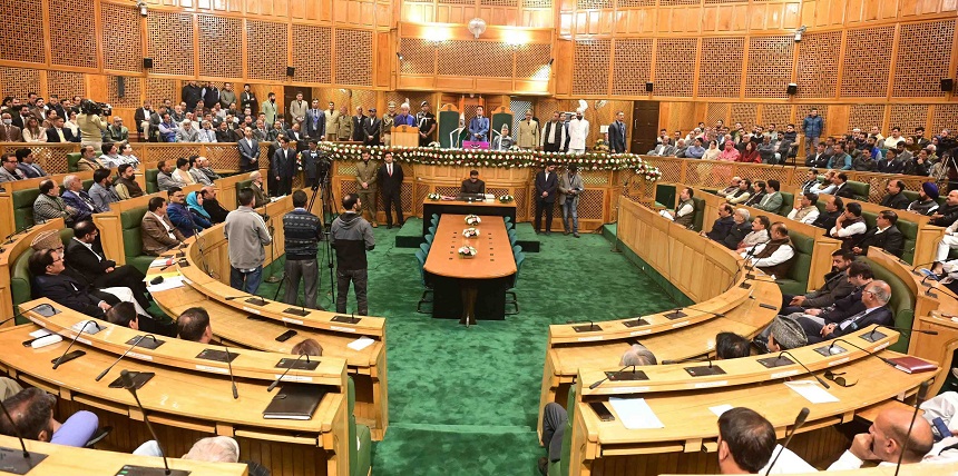 Uproar in J&K Assembly over Ganderbal encounter JK Assembly