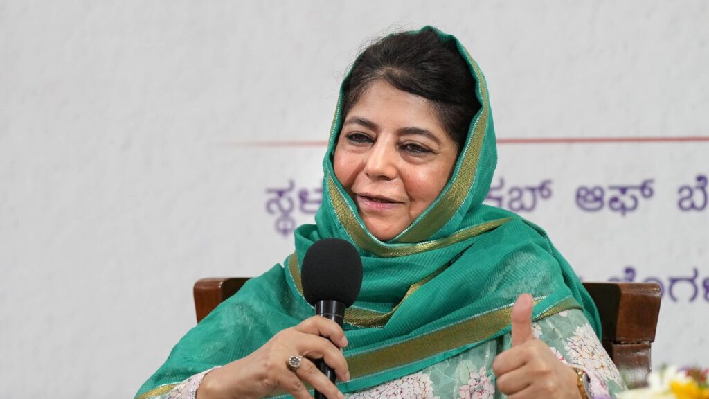 Mehbooba urges authorities to allow Muharram processions in Kashmir Mehbooba