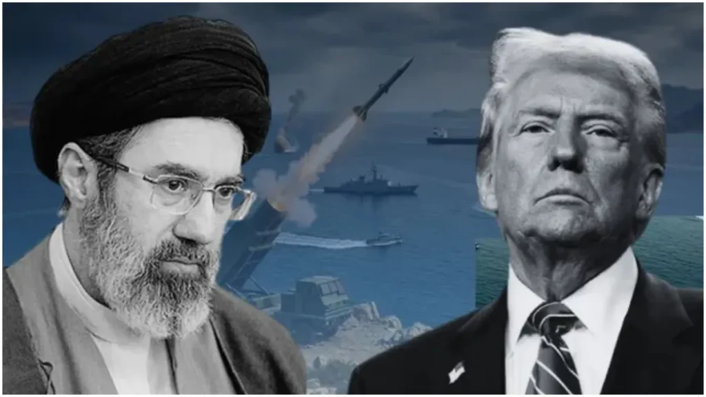 Trump says deal to be signed today; Iran disputes timing Mojtaba Khamenei and Donald Trump