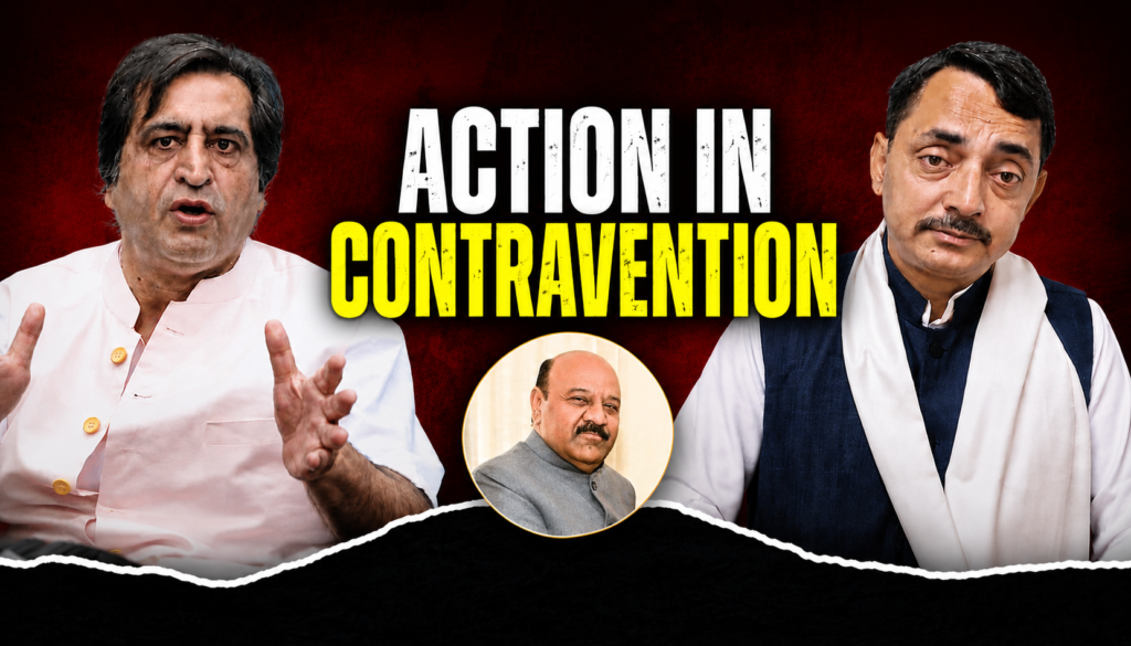 Is deputy CM defying CM-led GAD’s directive to invite MLAs to official functions? two main figures on the left and right