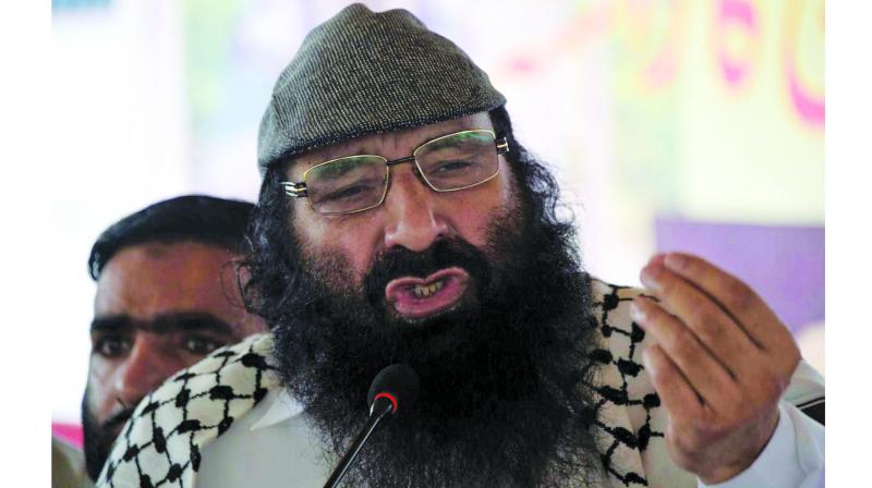 J&K Police executes court proclamation against Hizb chief Salahuddin, three others SALAHUDDIN