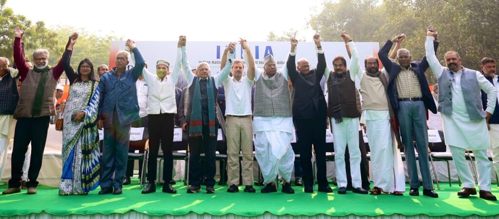 INDIA bloc holds high-stakes Delhi meeting as DMK boycotts, AAP stays away INDIA Bloc
