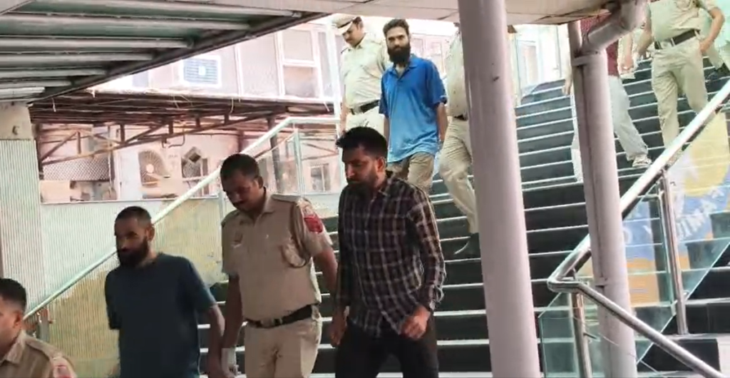 Red Fort blast accused at Patiala House Court Delhi