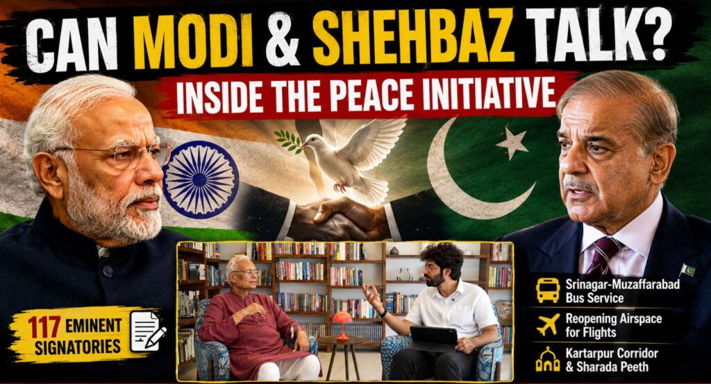 Can India & Pakistan Talk Again? | OP Shah on Peace, Kashmir & Track Two Diplomacy OP Shah