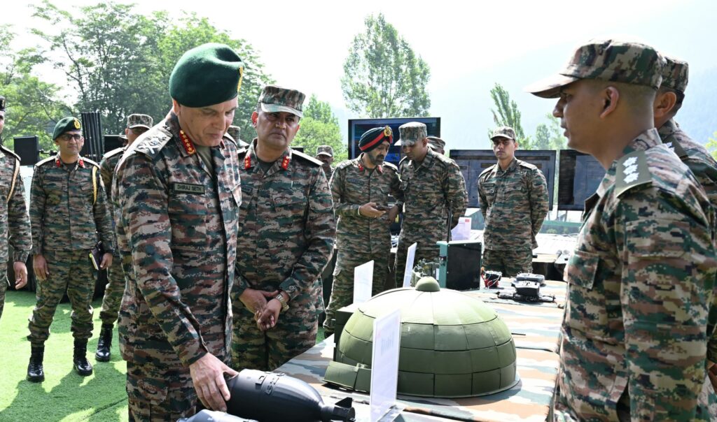 Army chief General Seth reviews security situation in Kashmir Army chief