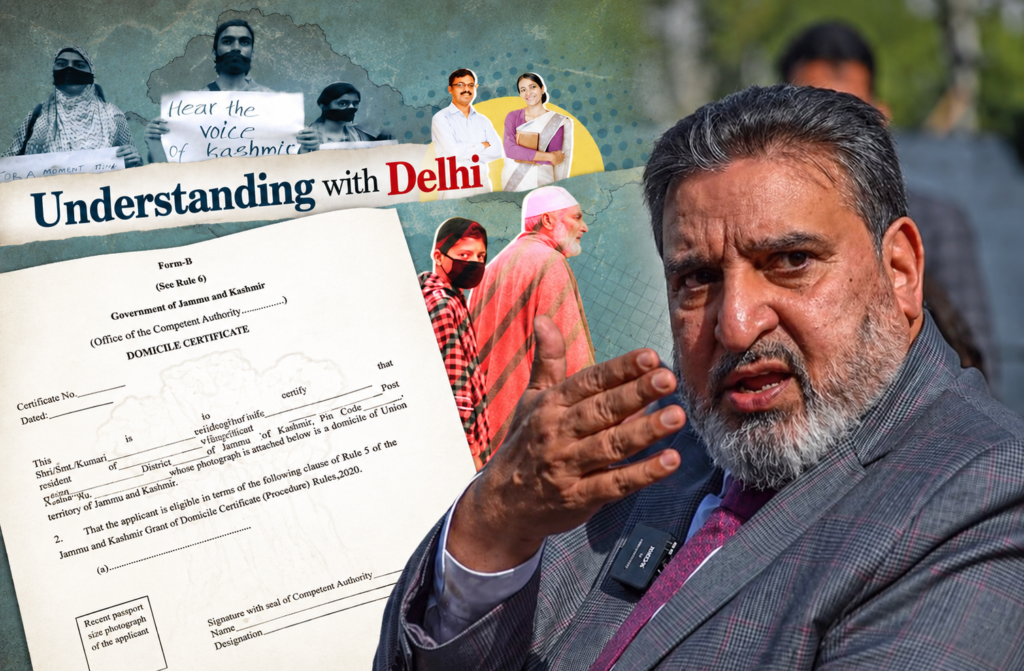 altaf bukhari on domicile