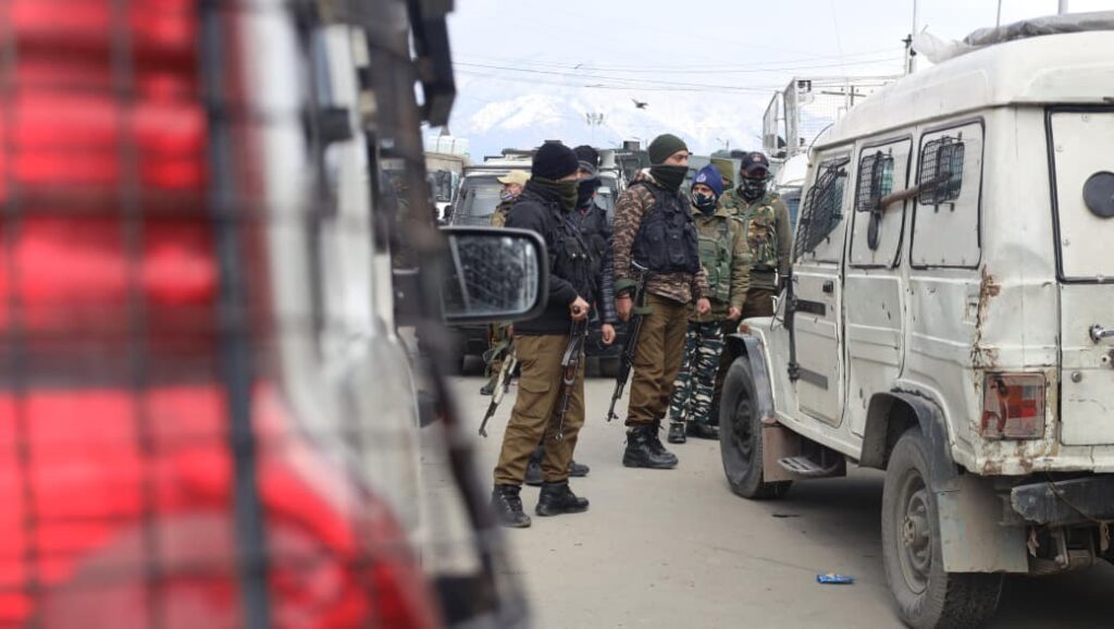 Raids in Kashmir